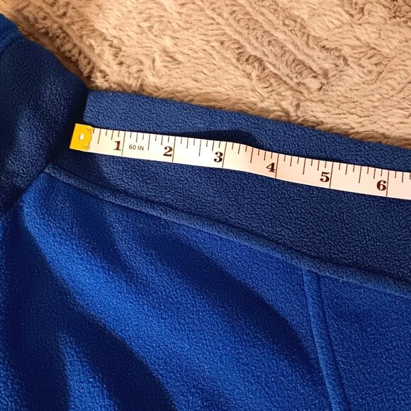 PATAGONIA Blue Fleece Zip Jacket Outdoor Warm Cozy Men's Small or Youth XL/XXL - Picture 11 of 12